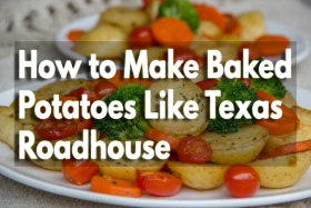 How to Make Baked Potatoes Like Texas Roadhouse